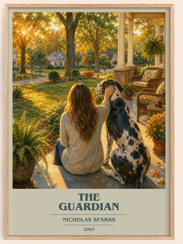 The Guardian Book Cover Poster by Nicholas Sparks