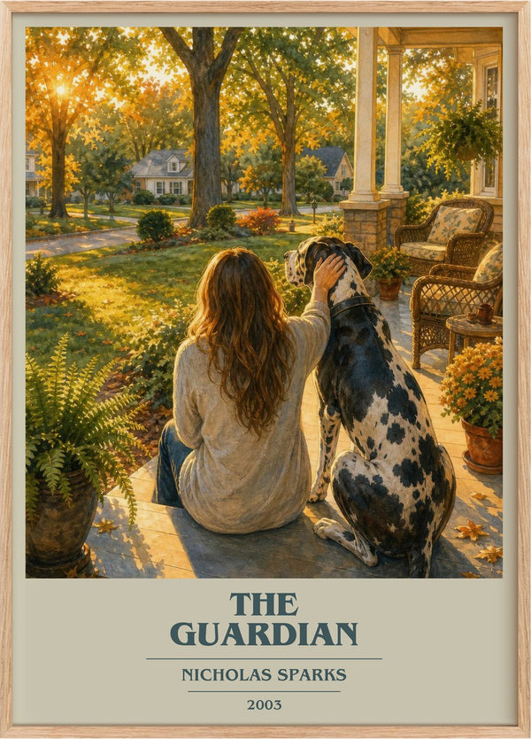 The Guardian Book Cover Poster by Nicholas Sparks