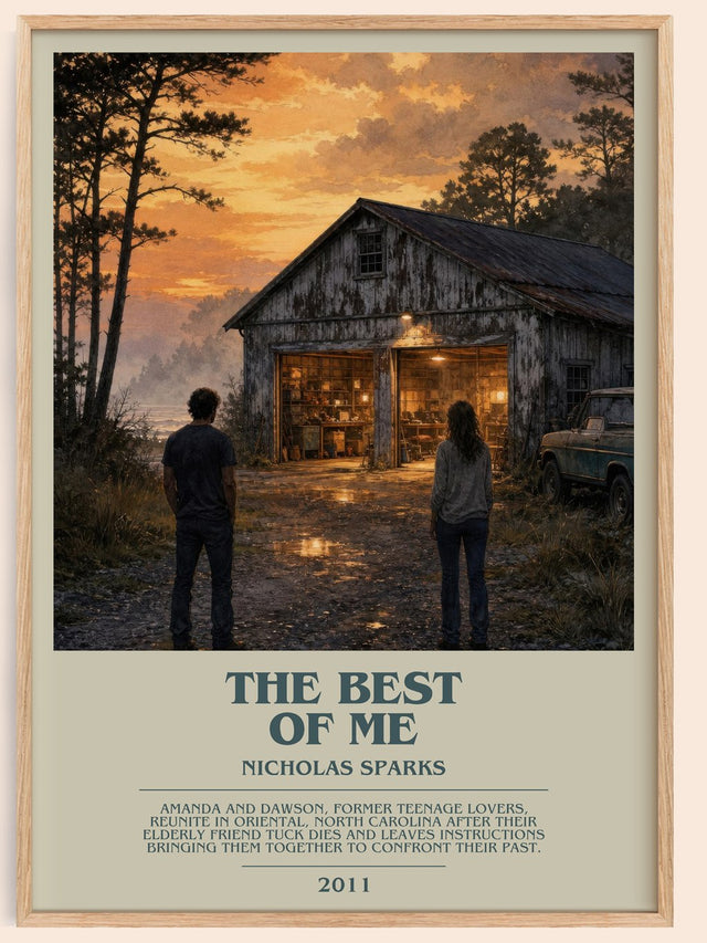 The Best Of Me Bookish Wall Art by Nicholas Sparks