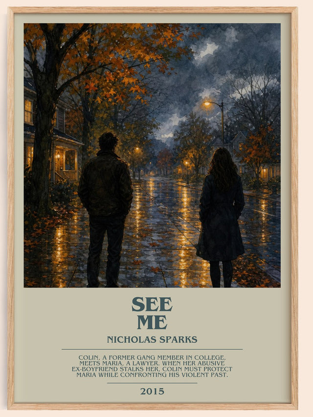 See Me Bookish Wall Art by Nicholas Sparks