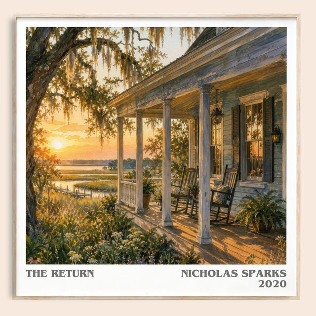 The Return Literary Art Print by Nicholas Sparks