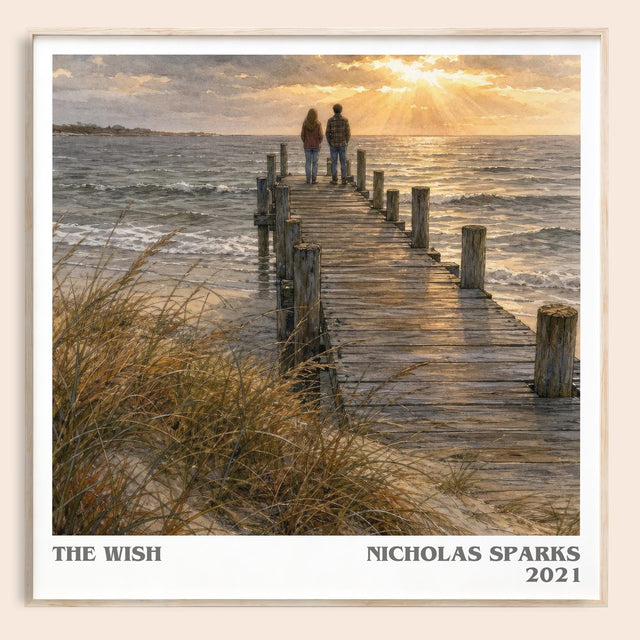 The Wish Literary Art Print by Nicholas Sparks