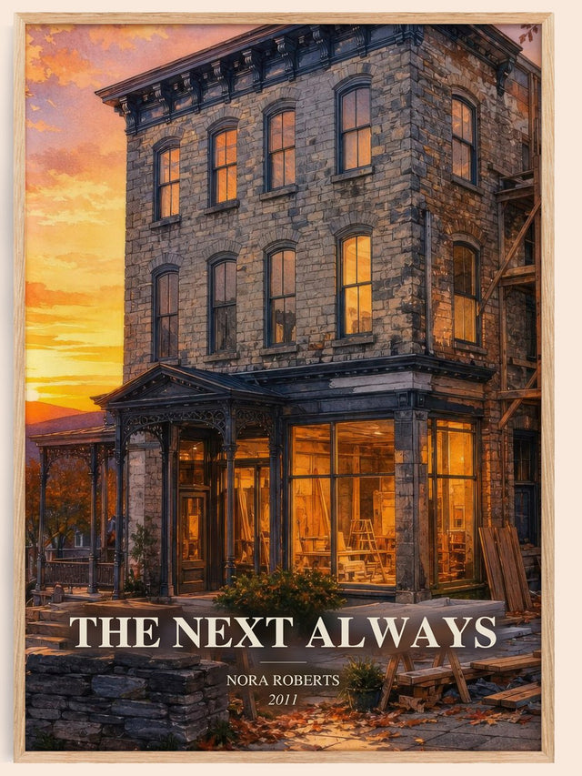 The Next Always Book Watercolour Illustration by Nora Roberts