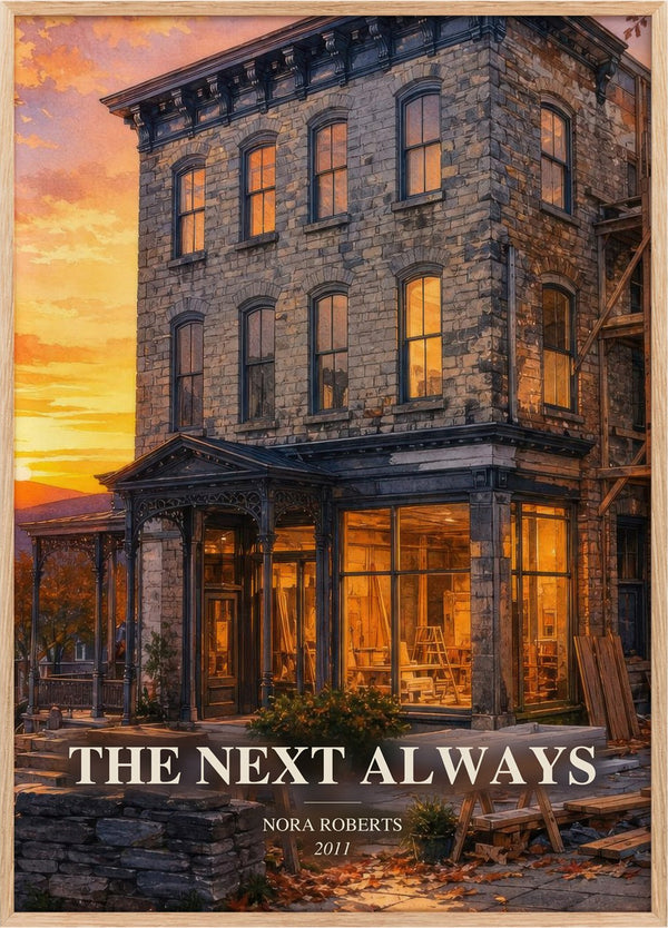 The Next Always Book Watercolour Illustration by Nora Roberts