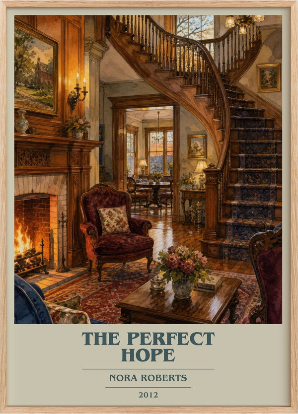 The Perfect Hope Book Cover Poster by Nora Roberts