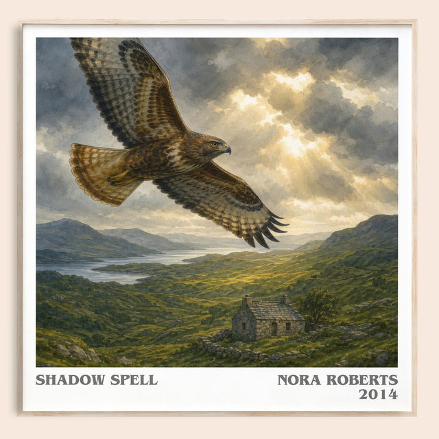 Shadow Spell Literary Art Print by Nora Roberts