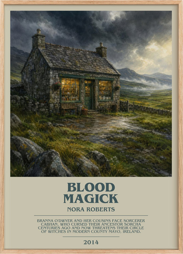 Blood Magick Bookish Wall Art by Nora Roberts