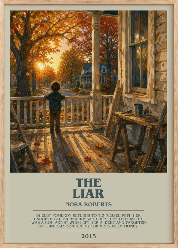 The Liar Bookish Wall Art by Nora Roberts