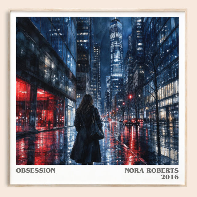 Obsession Literary Art Print by Nora Roberts