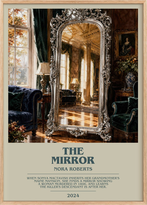 The Mirror Bookish Wall Art by Nora Roberts