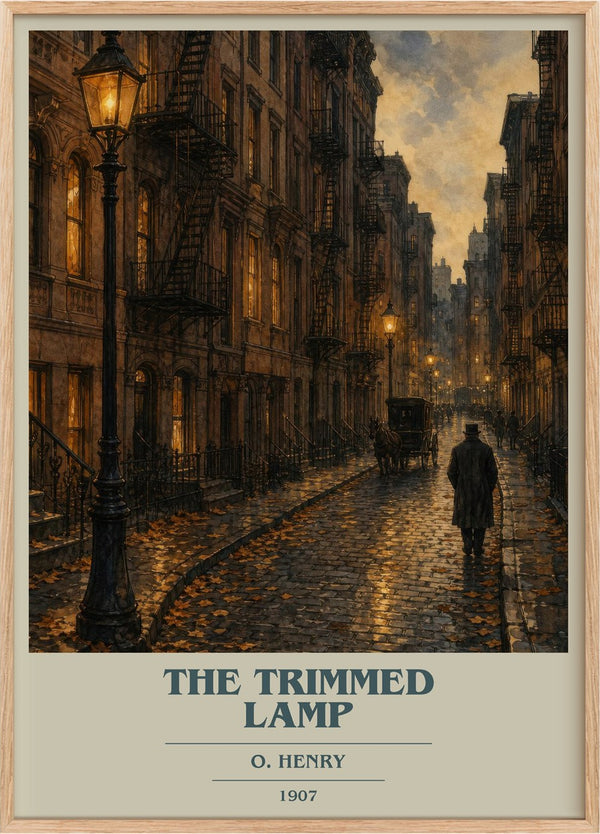 The Trimmed Lamp Book Cover Poster by O. Henry