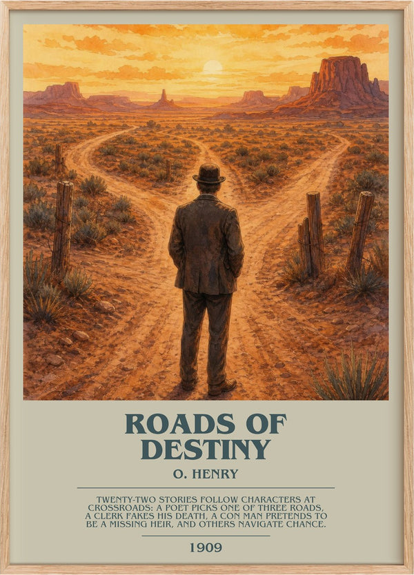 Roads Of Destiny Bookish Wall Art by O. Henry