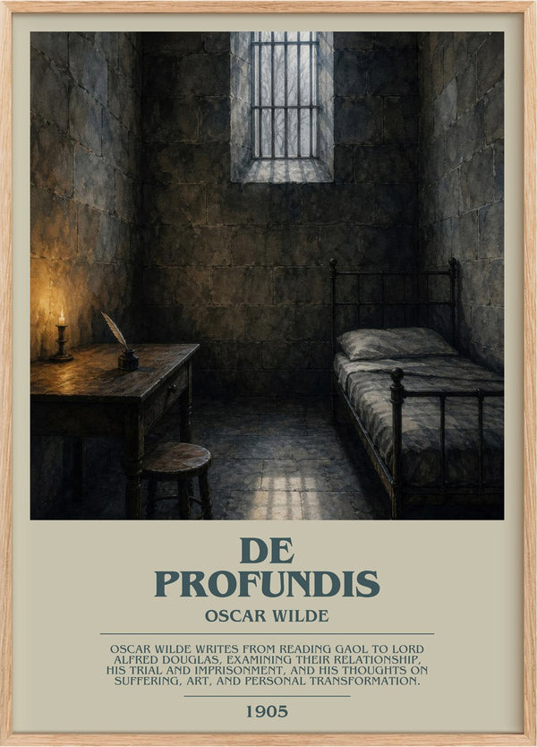 De Profundis Bookish Wall Art by Oscar Wilde