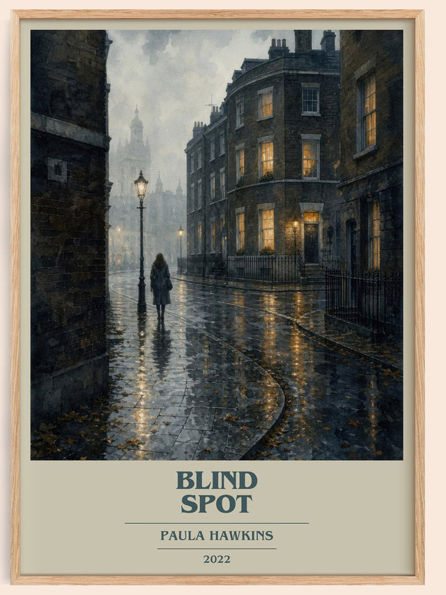 Blind Spot Book Cover Poster by Paula Hawkins