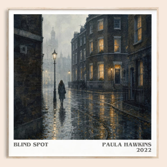 Blind Spot Literary Art Print by Paula Hawkins