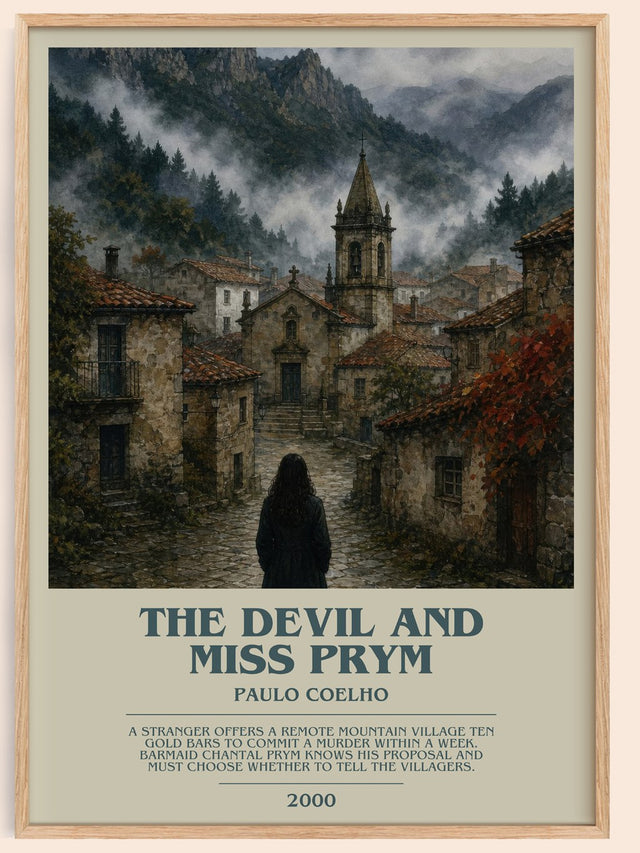 The Devil And Miss Prym Bookish Wall Art by Paulo Coelho