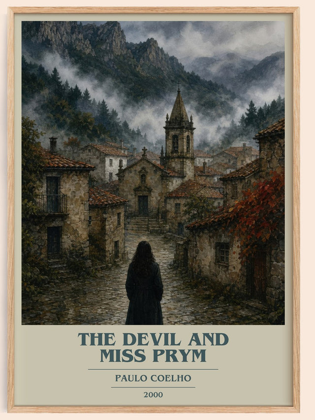 The Devil And Miss Prym Book Cover Poster by Paulo Coelho