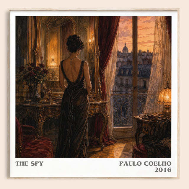 The Spy Literary Art Print by Paulo Coelho