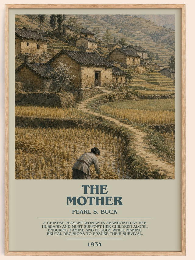 The Mother Bookish Wall Art by Pearl S. Buck