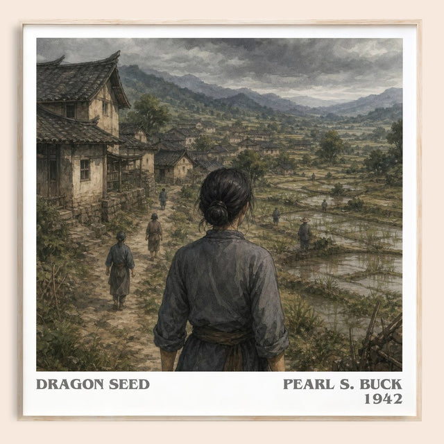 Dragon Seed Literary Art Print by Pearl S. Buck