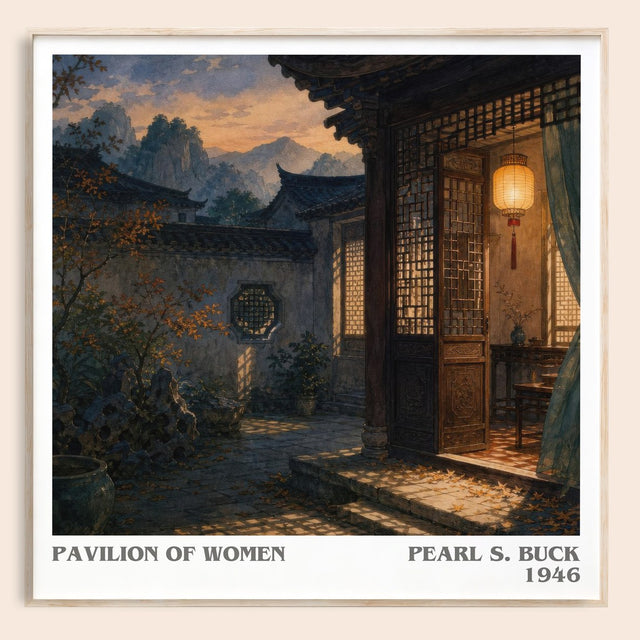 Pavilion Of Women Literary Art Print by Pearl S. Buck