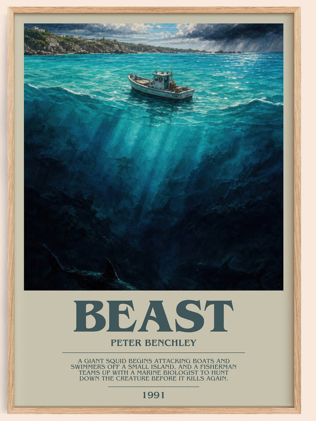 Beast Bookish Wall Art by Peter Benchley