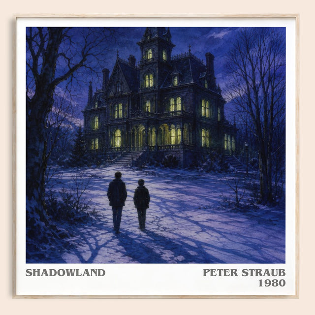 Shadowland Literary Art Print by Peter Straub