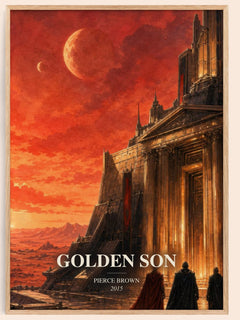 Golden Son Book Watercolour Illustration by Pierce Brown