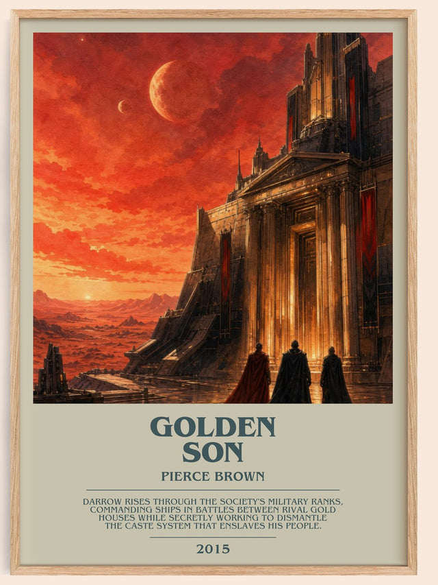 Golden Son Bookish Wall Art by Pierce Brown
