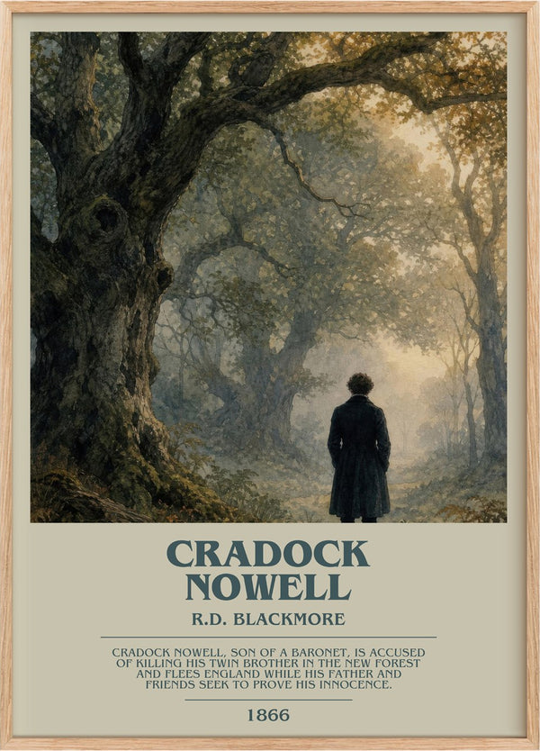 Cradock Nowell Bookish Wall Art by R.D. Blackmore
