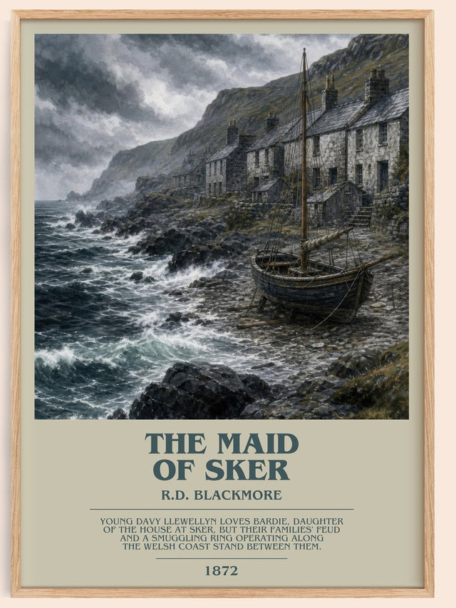 The Maid Of Sker Bookish Wall Art by R.D. Blackmore