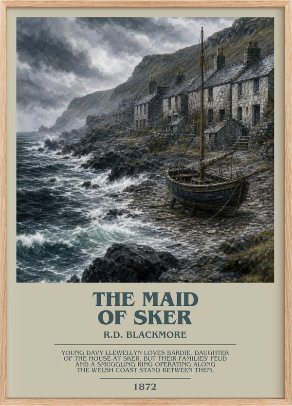 The Maid Of Sker Bookish Wall Art by R.D. Blackmore