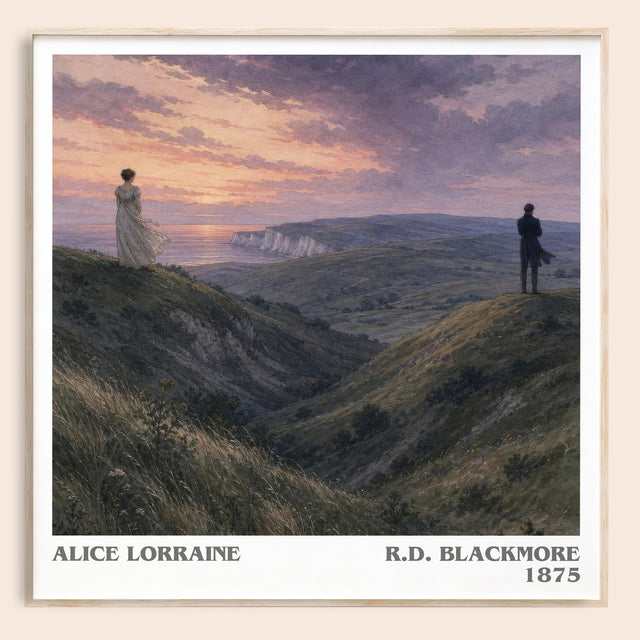 Alice Lorraine Literary Art Print by R.D. Blackmore
