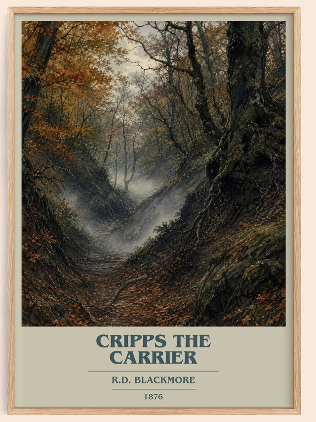 Cripps The Carrier Book Cover Poster by R.D. Blackmore