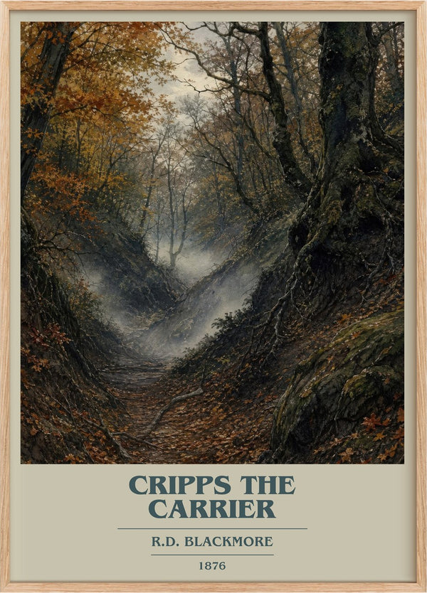 Cripps The Carrier Book Cover Poster by R.D. Blackmore