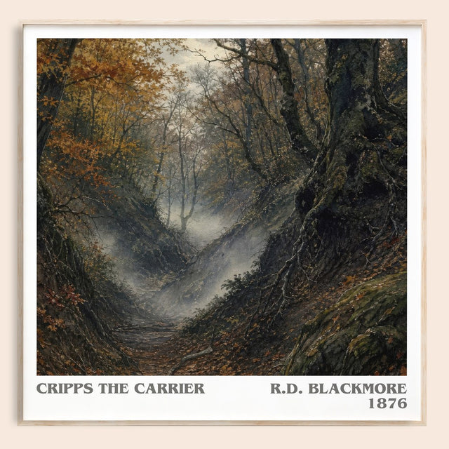 Cripps The Carrier Literary Art Print by R.D. Blackmore