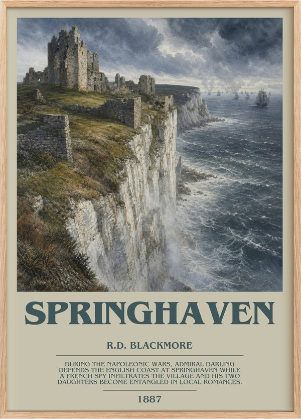 Springhaven Bookish Wall Art by R.D. Blackmore
