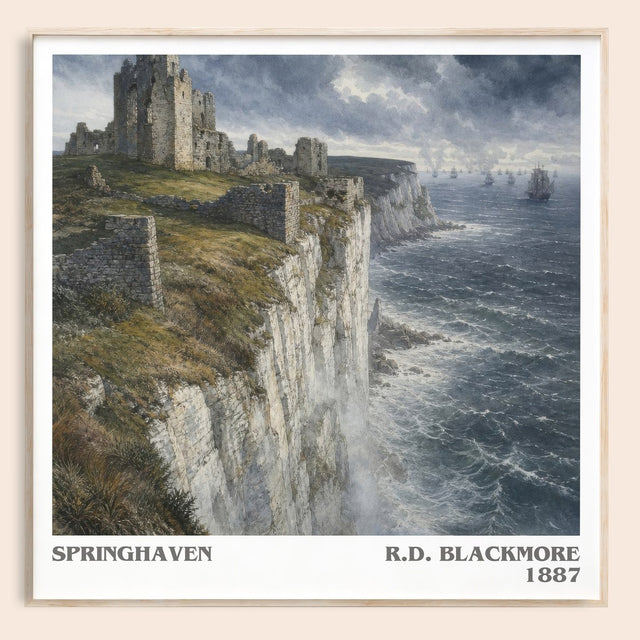 Springhaven Literary Art Print by R.D. Blackmore