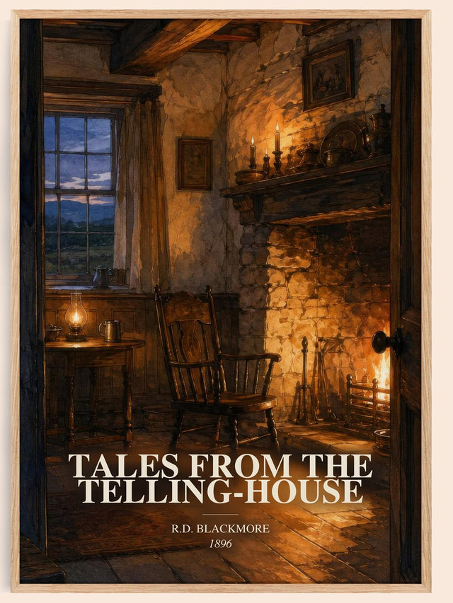 Tales From The Telling-House Book Watercolour Illustration – R.