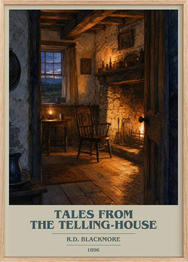 Tales From The Telling-House Book Cover Poster by R.D. Blackmore