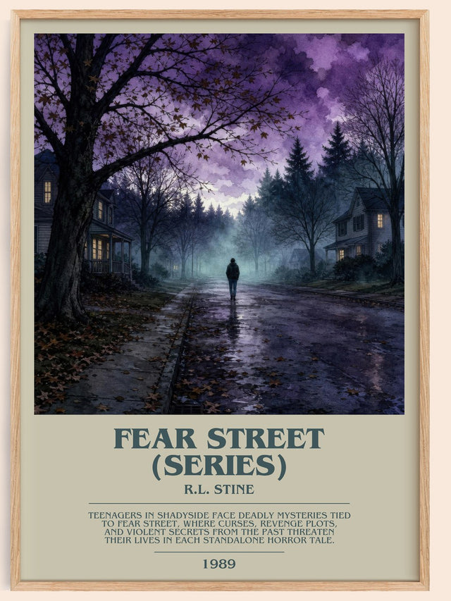 Fear Street (Series) Bookish Wall Art by R.L. Stine