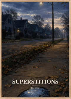 Superstitions Book Watercolour Illustration by R.L. Stine