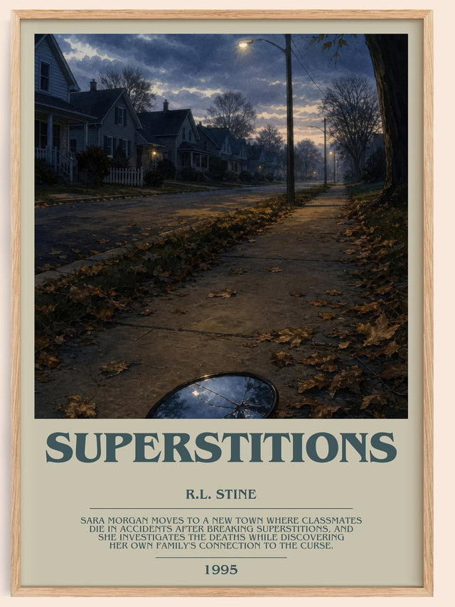Superstitions Bookish Wall Art by R.L. Stine