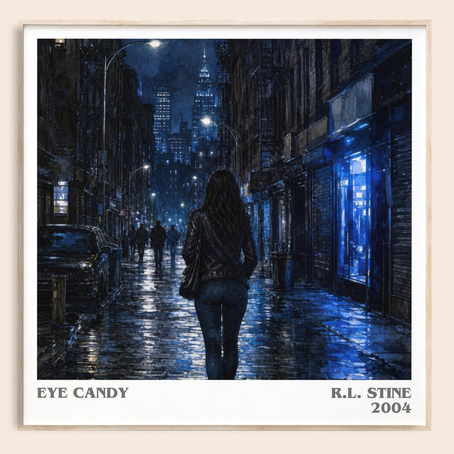 Eye Candy Literary Art Print by R.L. Stine