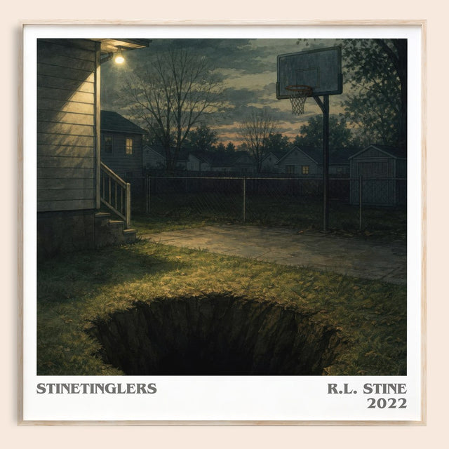 Stinetinglers Literary Art Print by R.L. Stine