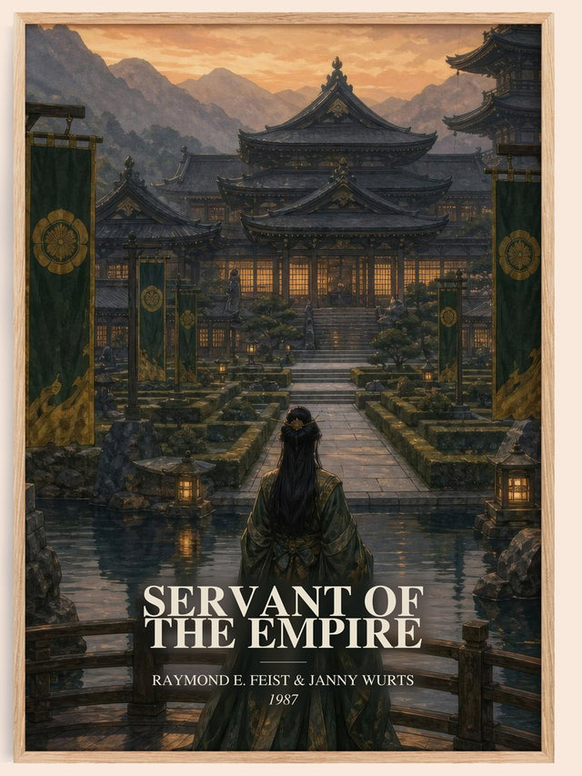 Servant Of The Empire Book Watercolour Illustration by R. Wurts