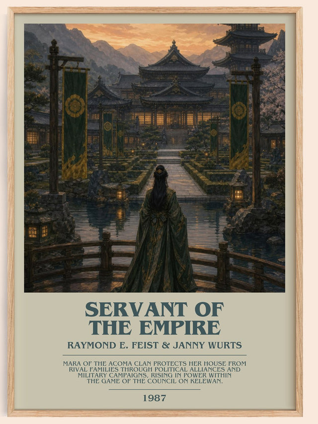 Servant Of The Empire Bookish Wall Art by R. Wurts