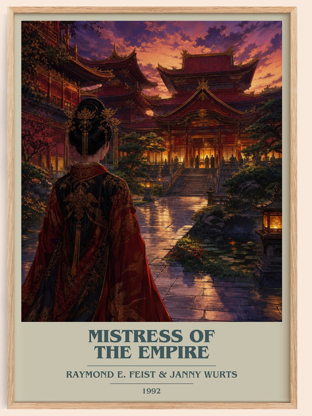 Mistress Of The Empire Book Cover Poster by R. Wurts