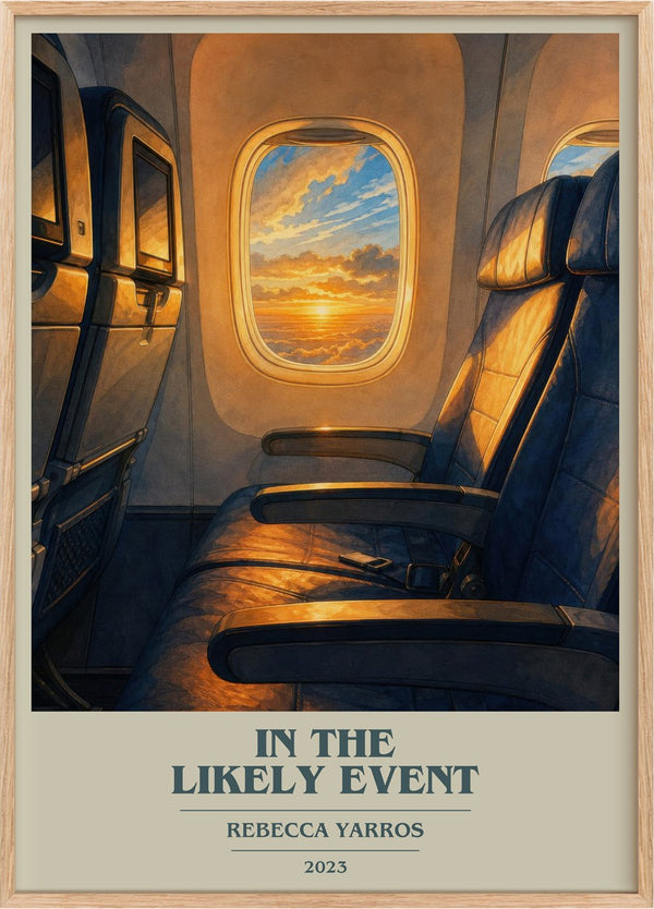 In The Likely Event Book Cover Poster by Rebecca Yarros
