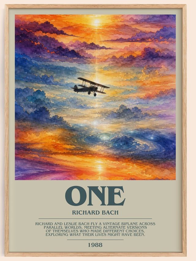 One Bookish Wall Art by Richard Bach